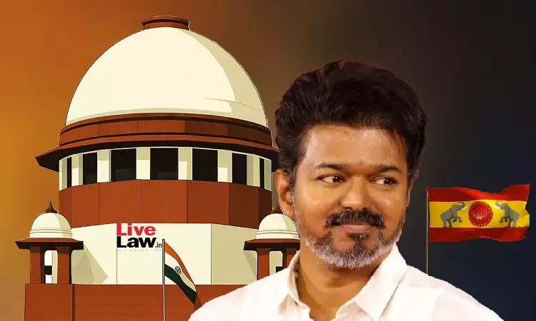 Plea In Supreme Court To Direct TN Governor To Invite Vijays  TVK Party To Form Government