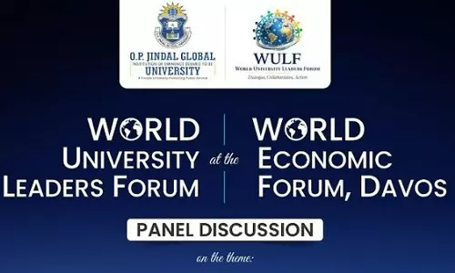 JGU Launches World University Leaders Forum At WEF Davos — A Global Platform For University-Led Solutions
