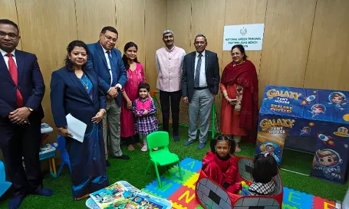 NGT Eastern Zonal Bench Kolkata Sets Up Dedicated Child Play Area For Employees Children