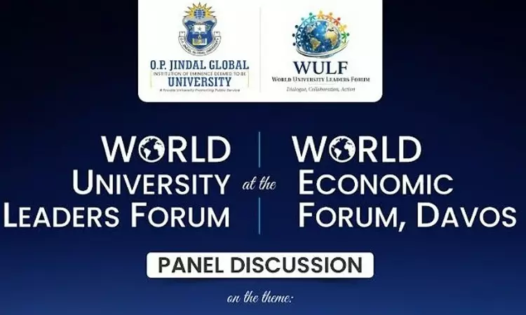 JGU Launches World University Leaders Forum At WEF Davos — A Global Platform For University-Led Solutions