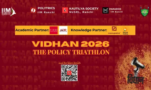NUSRL Ranchi And IIM Ranchi To Host “Vidhan 2026”, National-Level Public Policy Competition On February 22