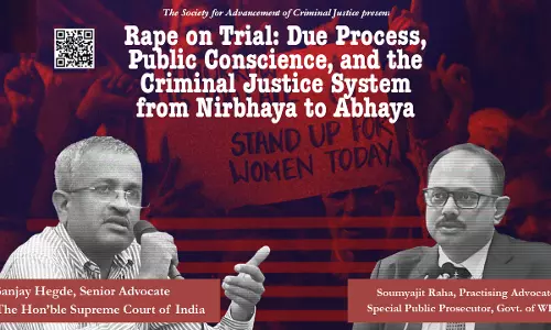 NUJS Kolkata To Host Academic Session On Post-Nirbhaya Rape Jurisprudence