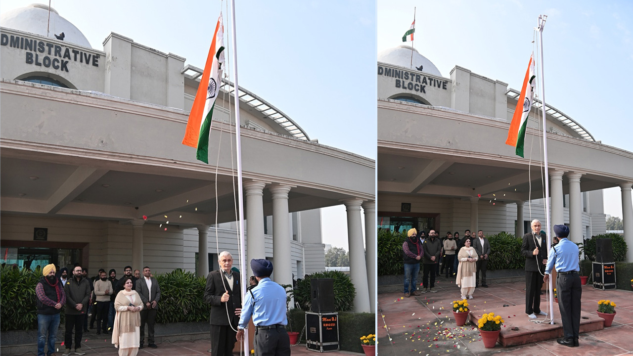 RGNUL Celebrates 77th Republic Day
