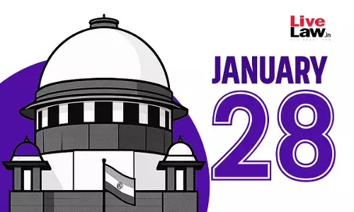 Supreme Court Daily Round-Up : January 28, 2026