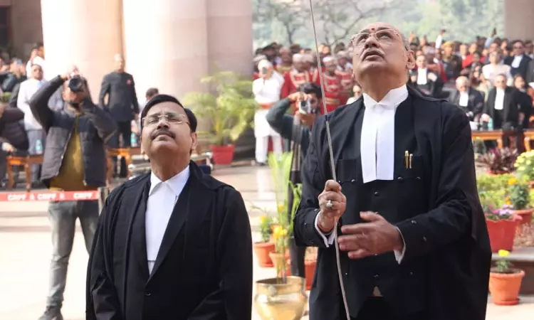 High Court, Lucknow Marks 77th Republic Day with Flag Hoisting Ceremony High Court, Lucknow Marks 77th Republic Day with Flag Hoisting Ceremony