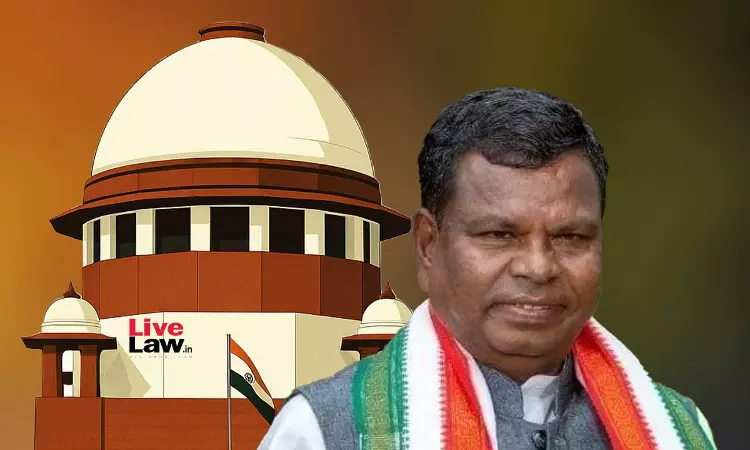Supreme Court Grants Interim Bail To Former Chhattisgarh Excise Minister  Kawasi Lakhma In Liquor Scam Cases