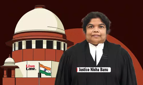 Supreme Court Dismisses Plea Questioning Madras HC Collegium Resolution For Not Including Justice Nisha Banu