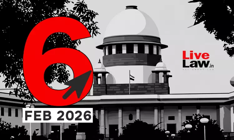 Supreme Court Daily Round-Up : February 6, 2026