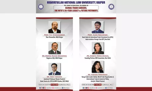 MFN Principle Facing Erosion”: Prof James Nedumpara at HNLU International Colloquium on WTO@30