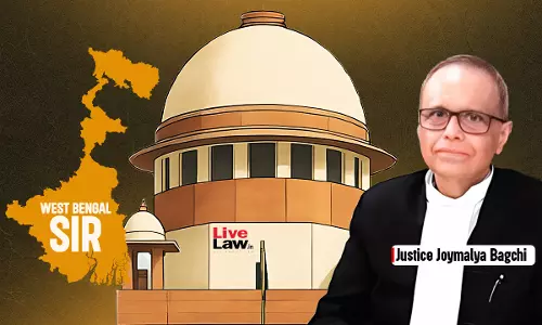 West Bengal SIR | Justice Bagchi Expresses Reservations About ECI Software, Says Notice Sent Over Omission Of Middlename