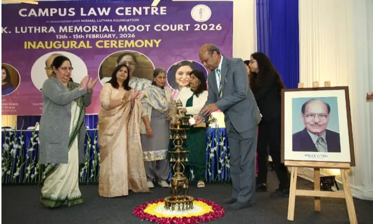 Campus Law Center Organizes 22nd K.K. Luthra Memorial Moot Court Competition, 2026 Campus Law Center Organizes 22nd K.K. Luthra Memorial Moot Court Competition, 2026