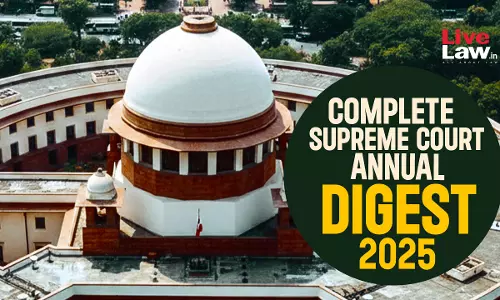 Complete Supreme Court Annual Digest 2025 [Part-VI]