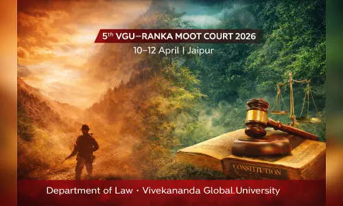 Vivekananda Global University Organises 5th VGU–Ranka Moot Court Competition 2026; Register By March 25