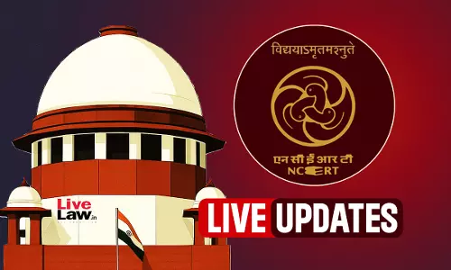Supreme Court Suo Motu Case Over NCERT Text Book : Live Updates From Hearing Supreme Court Suo Motu Case Over NCERT Text Book : Live Updates From Hearing