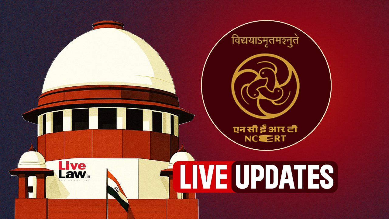 Supreme Court Suo Motu Case Over NCERT Text Book : Live Updates From ...