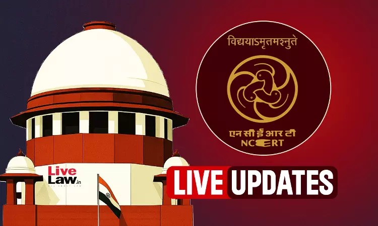 Supreme Court Suo Motu Case Over NCERT Text Book : Live Updates From Hearing