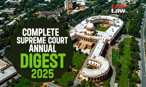 Complete Supreme Court Annual Digest 2025 [Part-VIII]