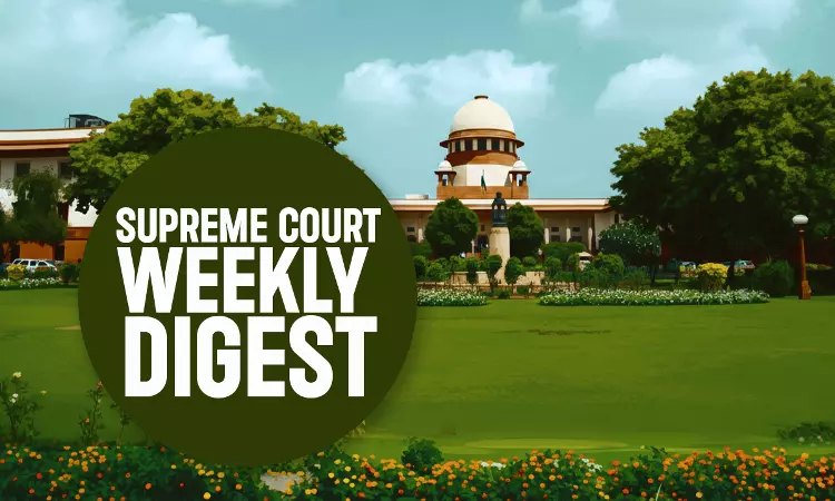 Supreme Court Weekly Digest January 11 - 20, 2026