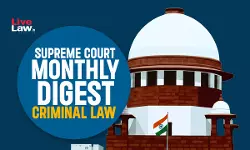 Supreme Court Monthly Criminal Digest March 2026