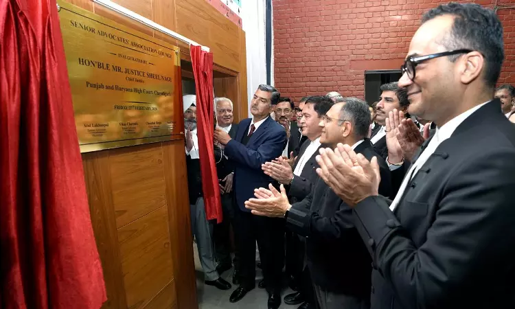 Punjab & Haryana High Court Chief Justice Sheel Nagu Inaugurates Senior Advocates Lounge