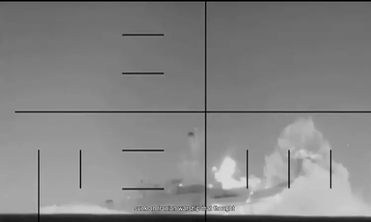 US Sinking Of Iranian Warship IRIS Dena Raises International Law Questions