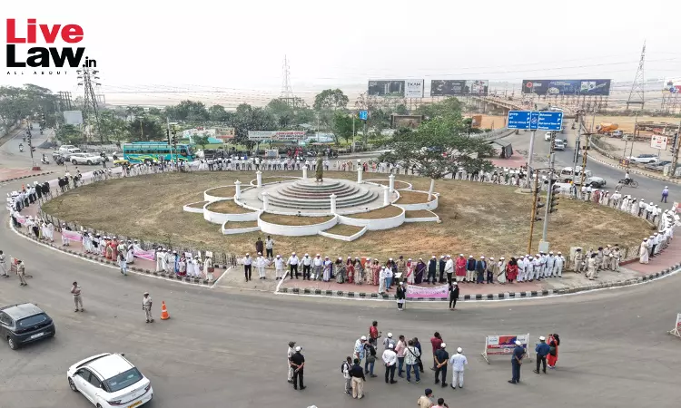 Orissa High Court & State Legal Services Authority Form Human Chain To Observe International Womens Day 2026