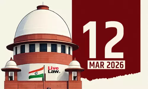 Supreme Court Daily Round-Up : March 12, 2026