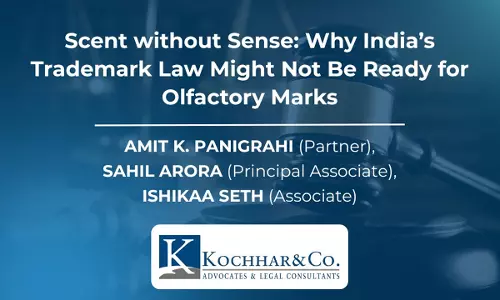 Scent Without Sense: Why Indias Trademark Law Might Not Be Ready For Olfactory Marks Scent Without Sense: Why Indias Trademark Law Might Not Be Ready For Olfactory Marks