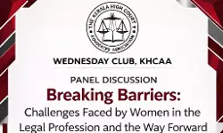 Kerala High Court Advocates Association Wednesday Club To Hold Panel Discussion On Challenges Faced By Women In Legal Profession