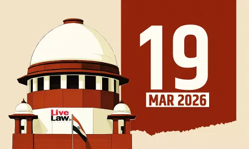 Supreme Court Daily Round-Up : March 19, 2026