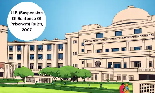 Allahabad High Court, UP Suspension of Sentence of Prisoners Rules 2007, parole rules in UP, EX-MLA Angad Yadav parole, Justice Rajesh Singh Chauhan, Justice Rajeev Bharti, criminal history parole rejection, Angad Yadav vs State Of U.P. Thru. Its Prin. Secy. Home Deptt. And 4 Others 2026 LiveLaw (AB) 126