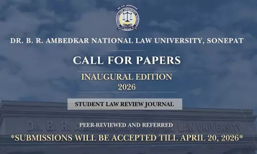 DBRANLU Law Review Journal (Students Edition) Invites Submissions For Inaugural Volume (2026) DBRANLU Law Review Journal (Students Edition) Invites Submissions For Inaugural Volume (2026)
