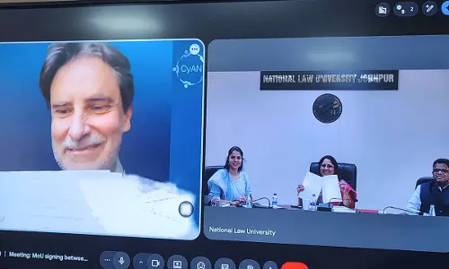 NLU Jodhpur Signs MoU With Cybersecurity Advisors Network To Strengthen Cyber Law Education