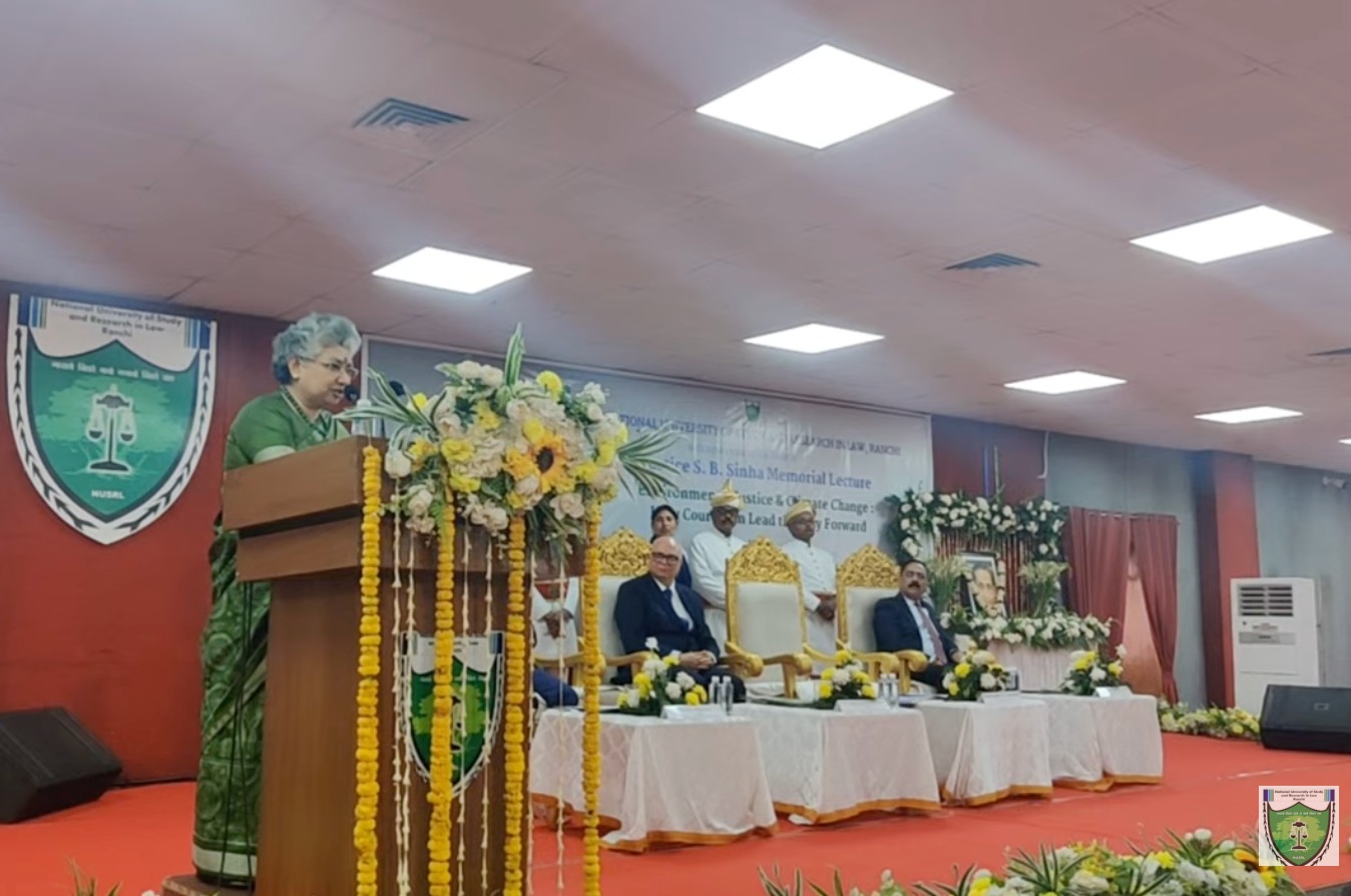 'Equity Must Guide Environmental Justice': Justice BV Nagarathna Delivers 4th S.B. Sinha Memorial Lecture