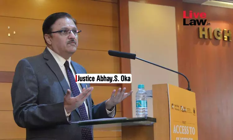 Government Not Clearing Names Of Candidates Recommended For Judgeship A Major Problem  : Justice Abhay Oka