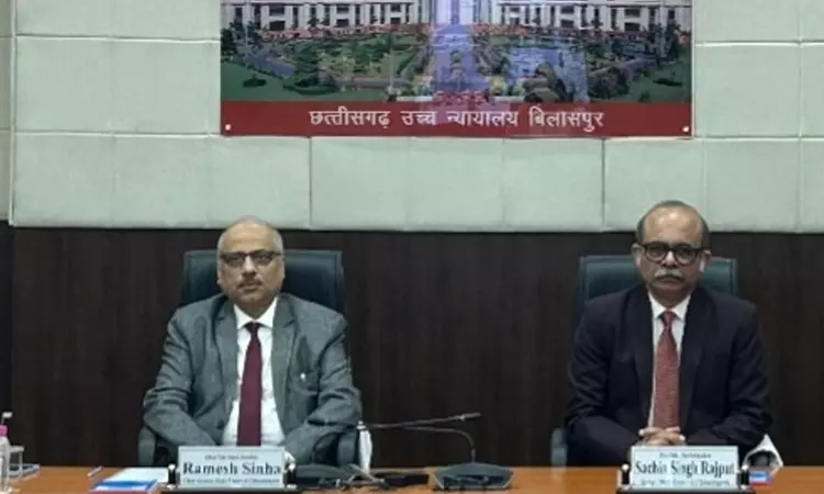 Chhattisgarh High Court Virtually Inaugurates Court At Kharsiya; Foundation Stones Laid For Judicial Infrastructure Projects