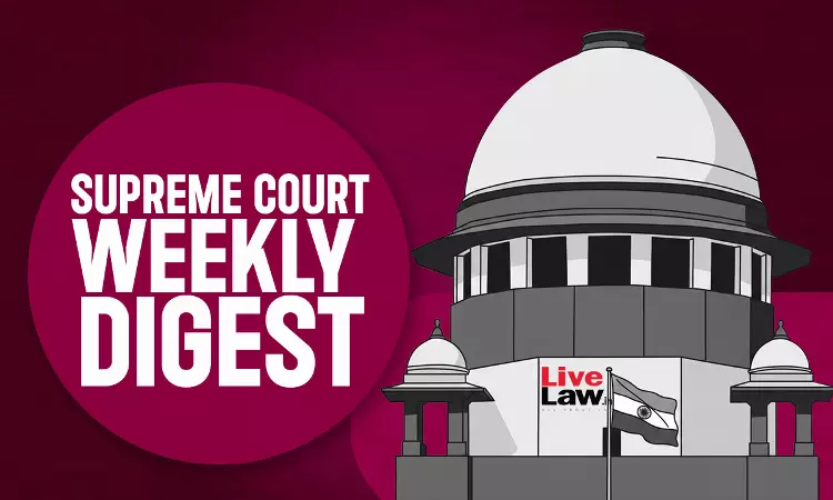 Supreme Court Weekly Digest February 12 - 20, 2026