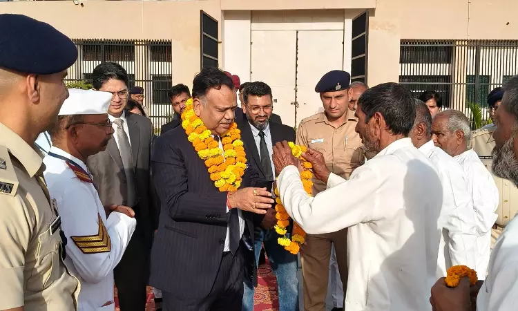 Punjab & Haryana High Court Judge Pankaj Jain Inspects Rewari District Jail; Inaugurates Legal Aid Clinic, Video Conferencing Room