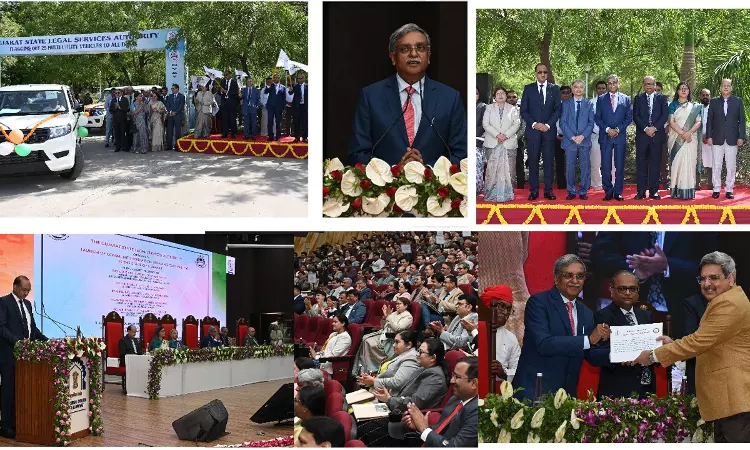 Gujarat SLSA Launches Community Mediation Initiative, Flags Off 25 Vehicles To Expand Legal Aid Access