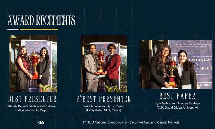 NLIU Hosts 1st National Symposium on Securities Law and Capital Markets 2026