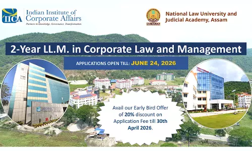LL.M. In Corporate Law and Management (2026–28)