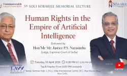 5th Soli Sorabjee Memorial Lecture To Be Held At India International Centre Today 5th Soli Sorabjee Memorial Lecture To Be Held At India International Centre Today