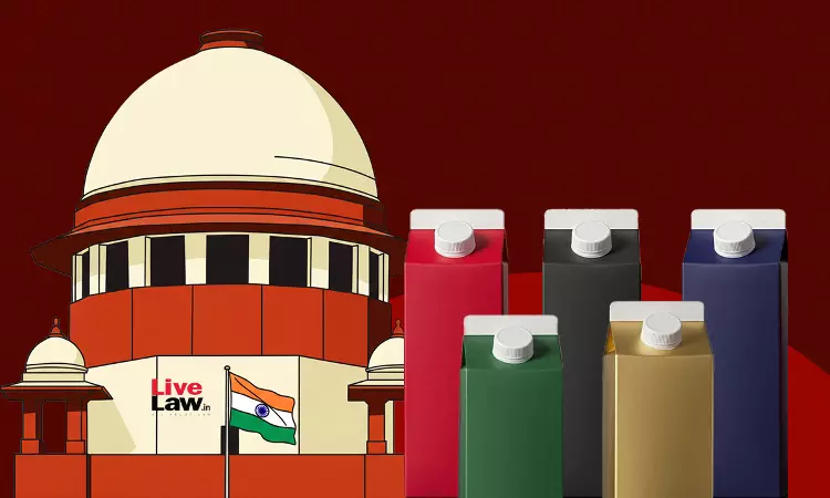 Sale Of Liquor In Tetra Packs: Supreme Court Allows Petitioner To Raise Concerns Before UP Authority