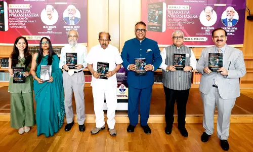 Dr. Veerappa Moilys Bharatiya Nyaya Shastra Launched At Jindal Global Law School