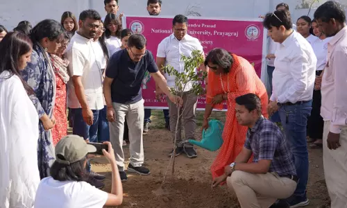 RPNLU Prayagraj Marks Earth Day With Plantation Drive