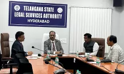 Telangana School Education Dept & TSLSA Sign MoU To Promote Legal Awareness, Child Rights In Schools