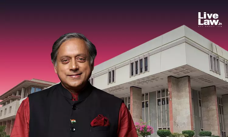Delhi High Court To Pass Order Protecting Personality Rights Of Congress MP Shashi Tharoor