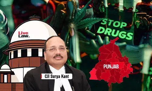 Punjab Drug Menace Terrible, Police Only Catching Small Peddlers: CJI Surya Kant