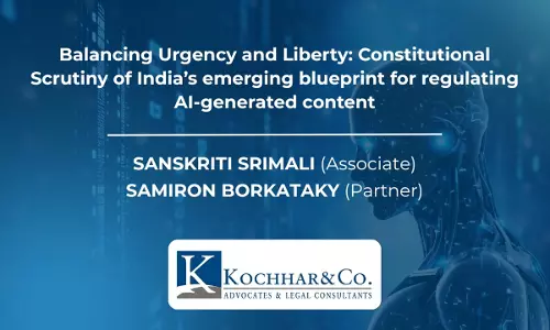Balancing Urgency And Liberty: Constitutional Scrutiny Of Indias Emerging Blueprint For Regulating AI-Generated Content