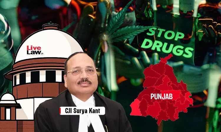 Punjab Drug Menace Terrible, Police Only Catching Small Peddlers: CJI Surya Kant